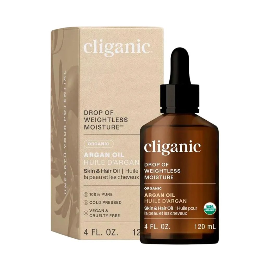 Óleo de Argan Orgânico Cliganic 120ml Importado