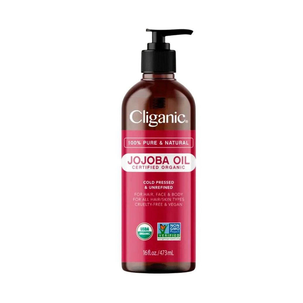 Óleo de Jojoba Orgânico Cliganic 473ml Importado
