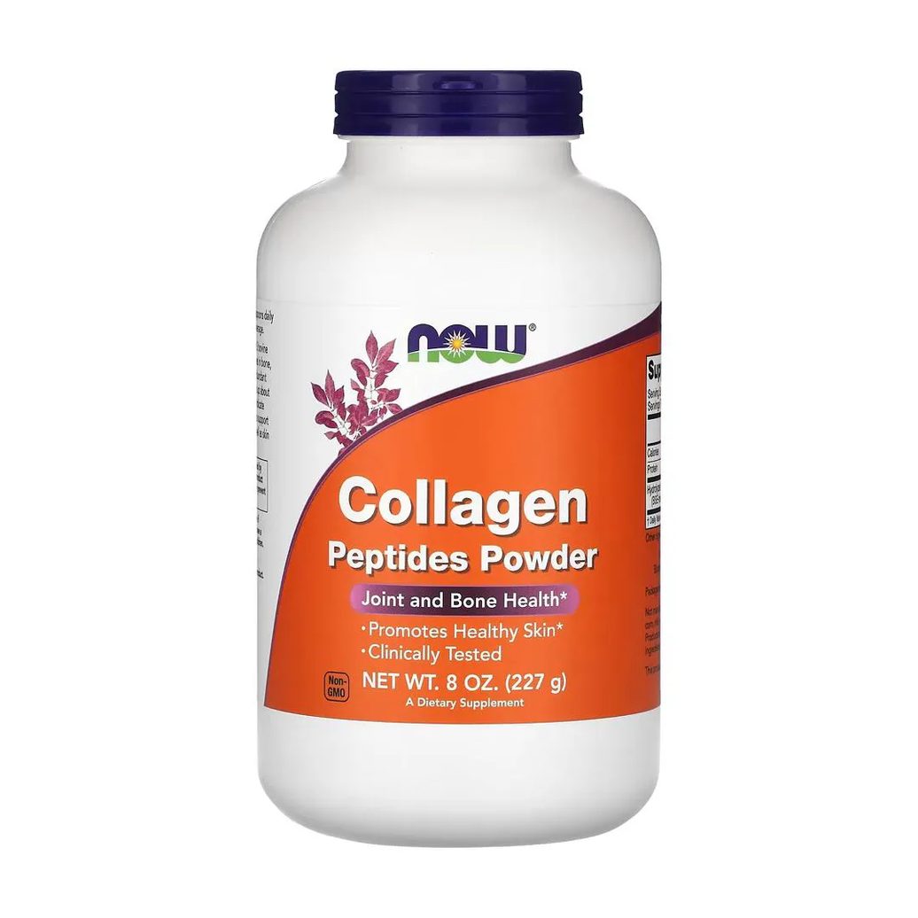 Peptídeos de Colágeno em Pó Now Foods 227g Importado