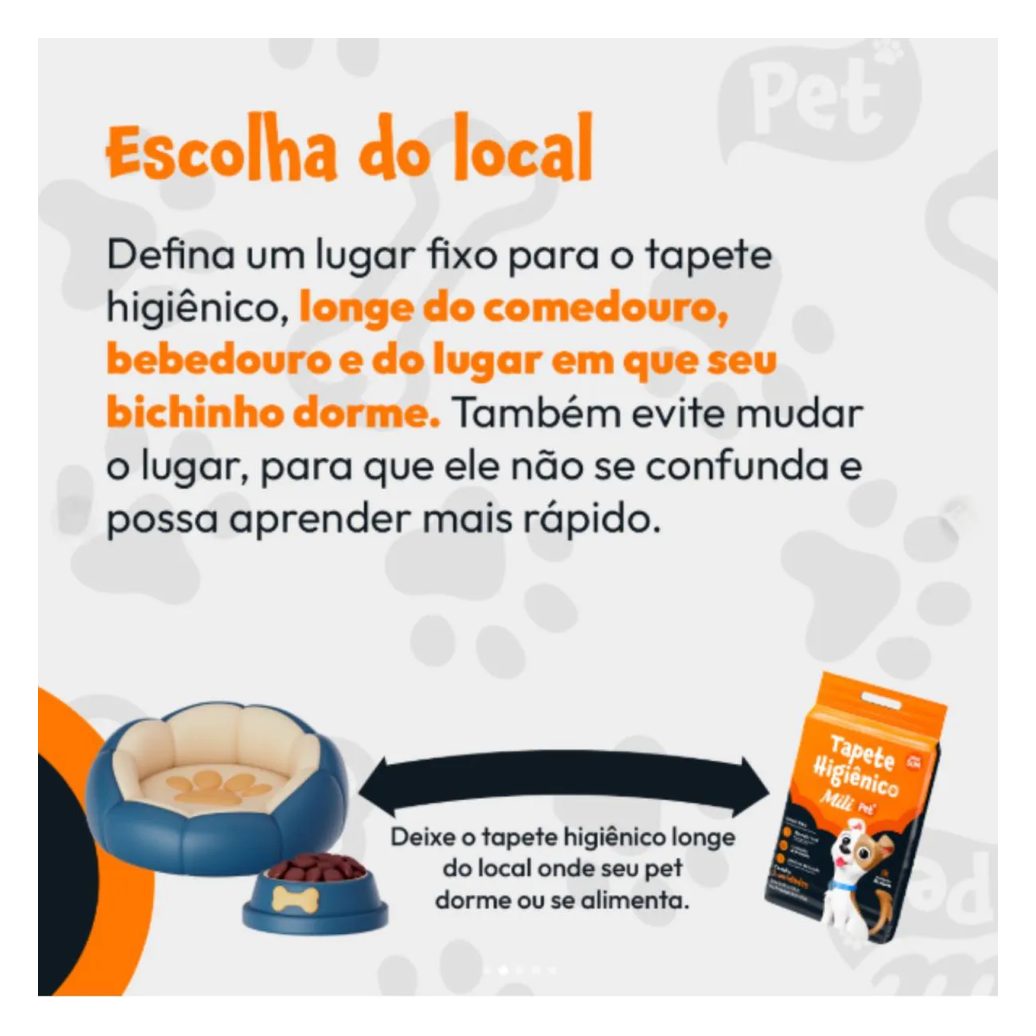 Kit C4 Tapete Higiênico C/ 7 Unidades - Mili Pet