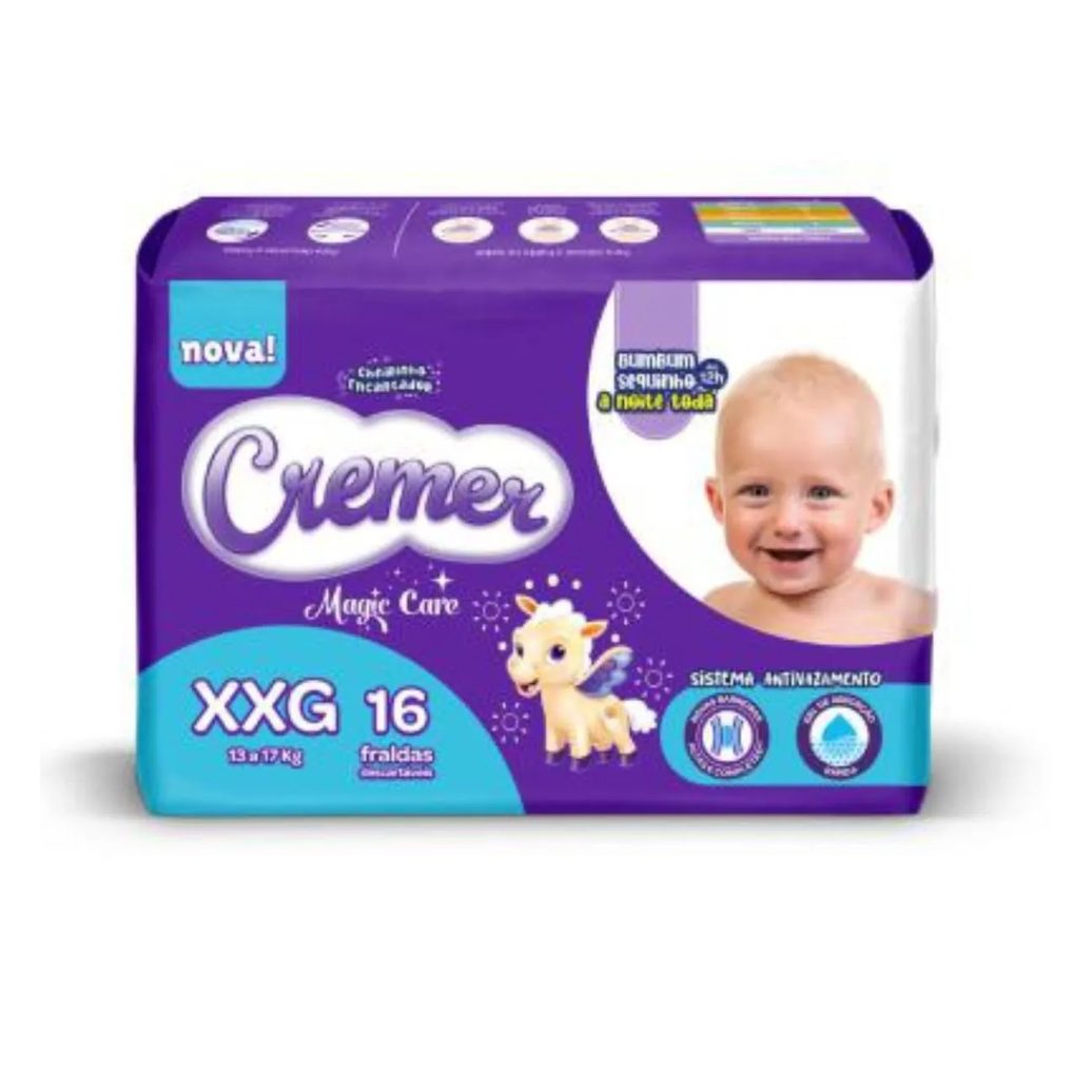 Fralda Cremer Disney Prat Xxg C16