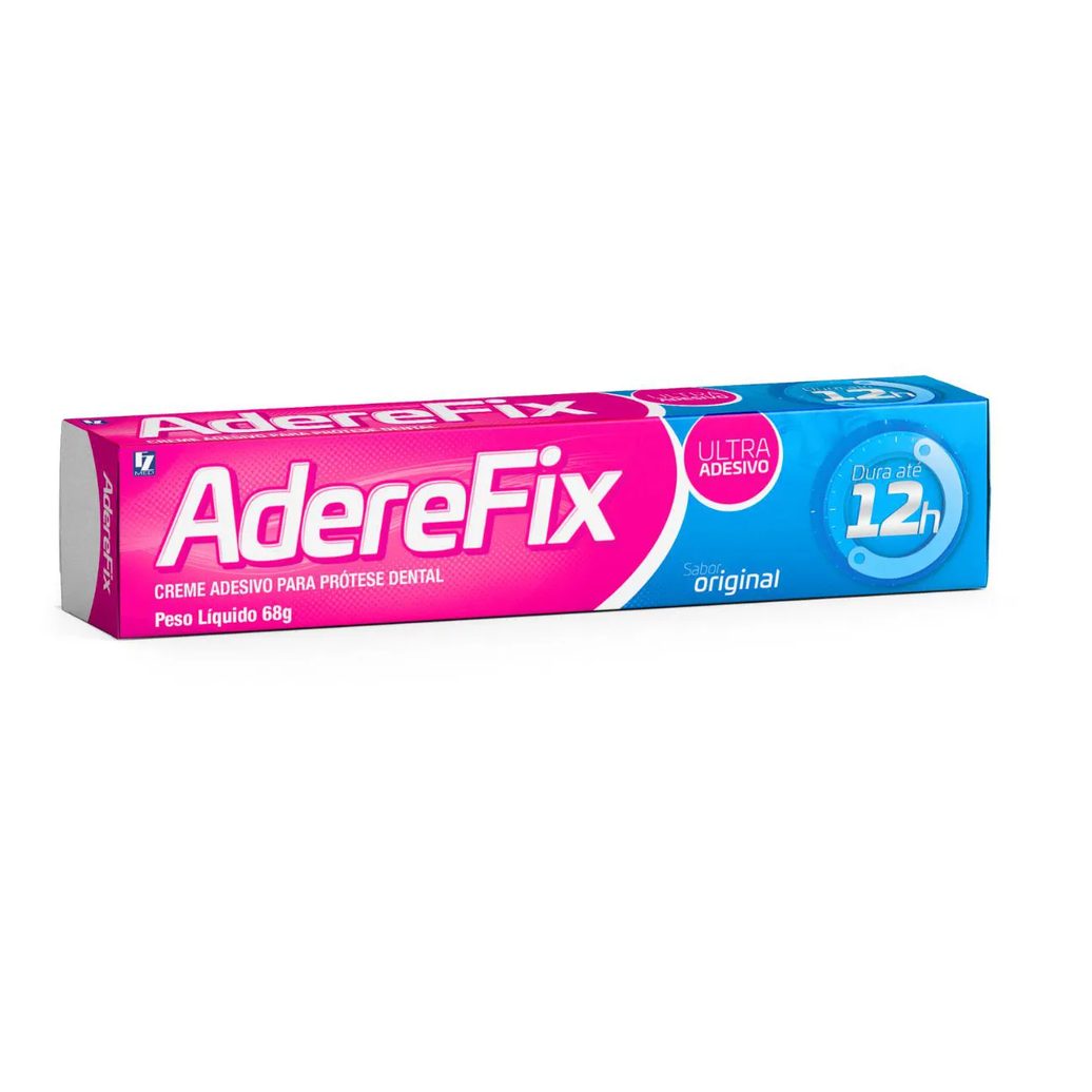 Aderefix Creme Fixador de Protese Dentaria Original 68g(para Dentadura)