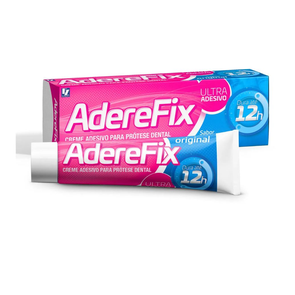 Aderefix Creme Fixador de Protese Dentaria Original 68g(para Dentadura)