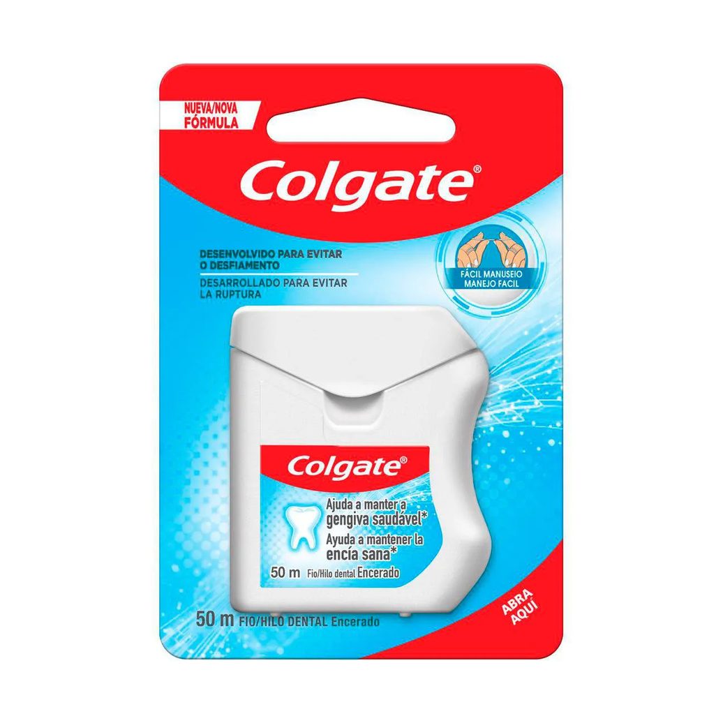 Fio Dental Colgate Encerado 50m