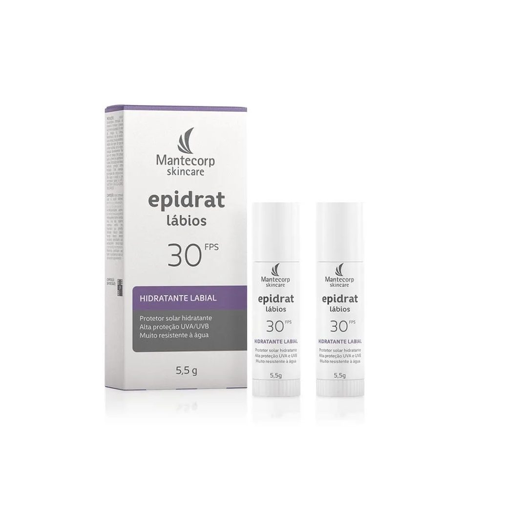 Kit C/ 2 Epidrat Lábios Fps - 30 5,5g