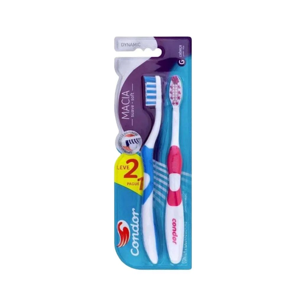 Escova Dental Condor Dynamic Leve 2 Pague 1