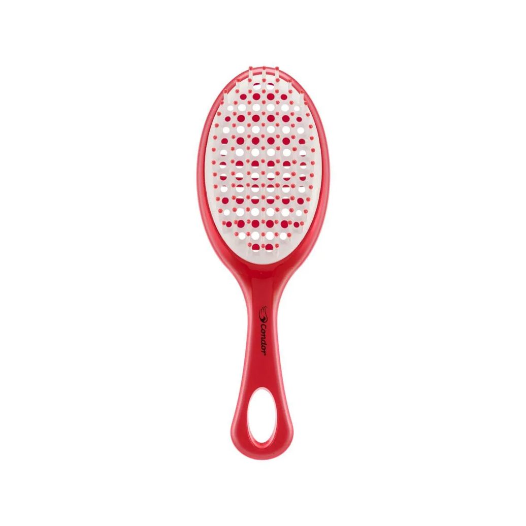 Escova para Cabelo Condor Bellê! Oval Vermelha