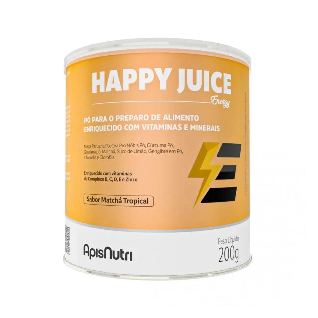 Happy Juice (200g) - Sabor: Matchá Tropical