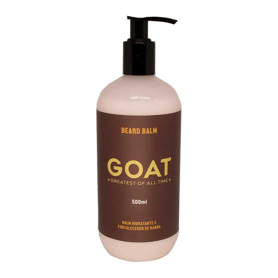 Beard Balm Goat 500ml - Hidratante Fortalecedor de Barba Caballeros