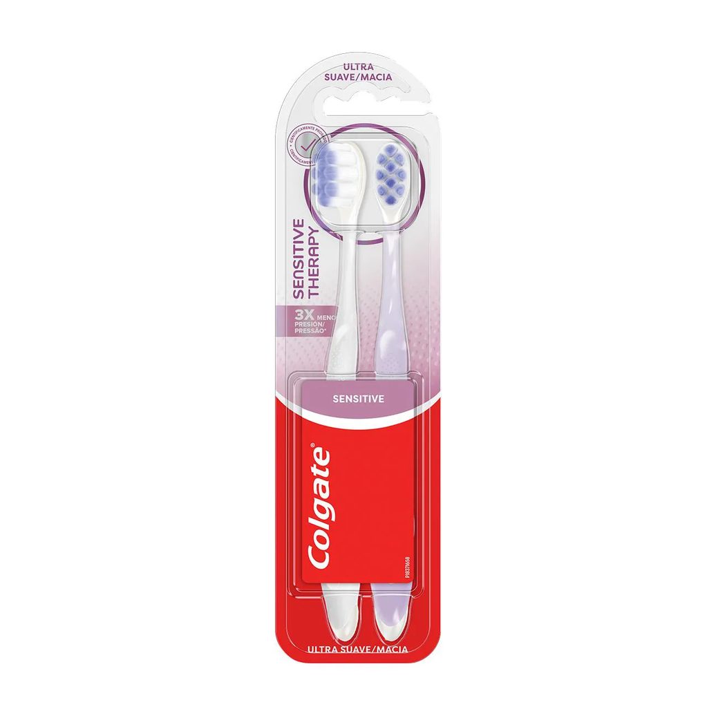 Escova de Dente Colgate Sensitive Therapy Ultra Macia 2 unidades