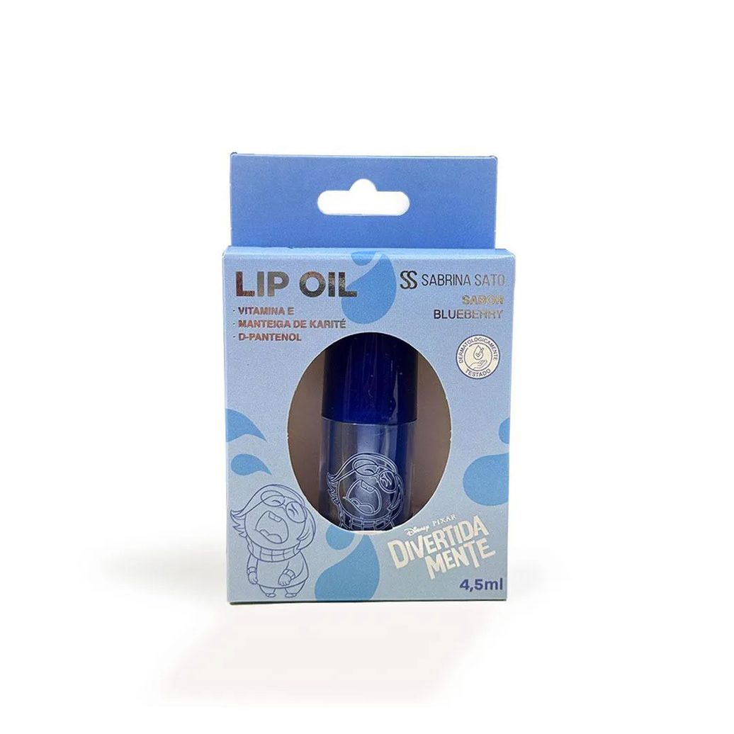Lip Oil Cia Beauty Divertidamente 4,5ml - Tristeza