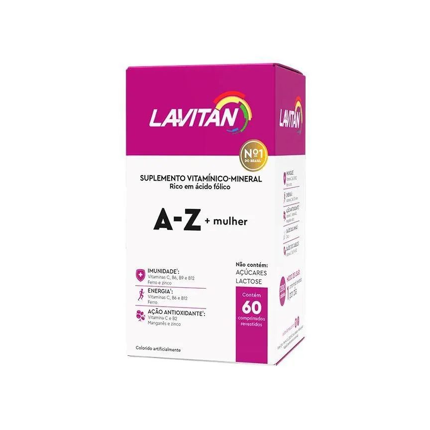 Lavitan a - Z Mulher 60cáps - Cimed