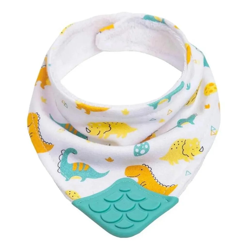 Babador Bandana C/mordedor Dino Buba