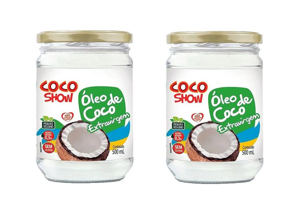 Kit 2uni Óleo De Coco Extravirgem Coco Show 500ml - Copra