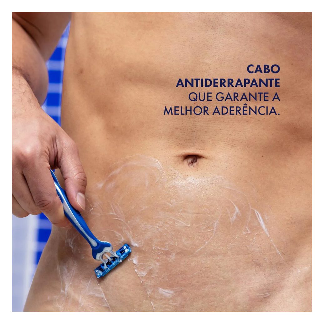 Aparelho para Depilação Gillette Corpo Descartável Leve 4 Pague 3
