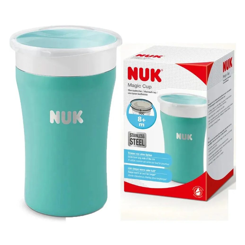 Copo Magic Cup Térmico Inox 230ml +8m Nuk