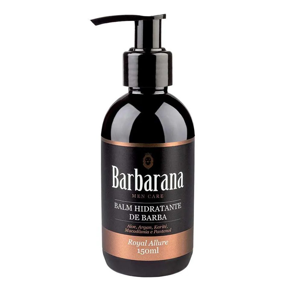 Balm Hidratante De Barba Royal Allure Amadeirado Especiado 150ml Barbarana