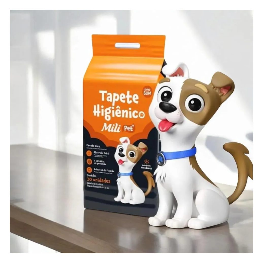 Tapete Higienico Pet Mili Neutralizador de Odores 30 Un