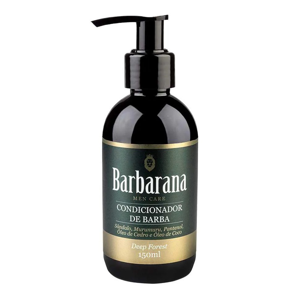 Condicionador De Barba Deep Forest Oriental Amadeirado 150ml Barbarana
