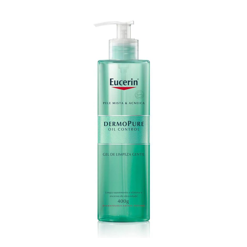 Kit Facial Eucerin Gel de Limpeza Dermo Pure Gentil 400g + Sérum Anti-Idade Hyaluron-Filler Epigenetic 30ml + Protetor Solar Fluido FPS 60 Hydro Fluid 50ml