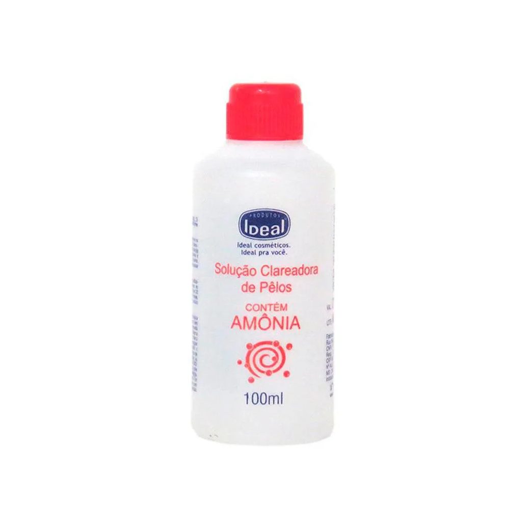 Solução Clareadora Ideal Amoníaco 100ml