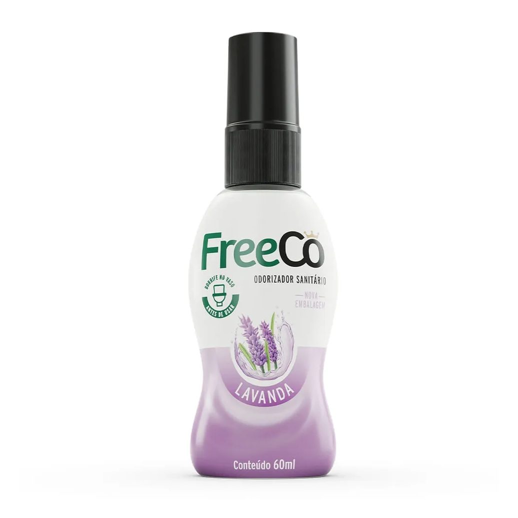 Bloqueador De Odores Sanitarios Freeco 60ml Lavanda