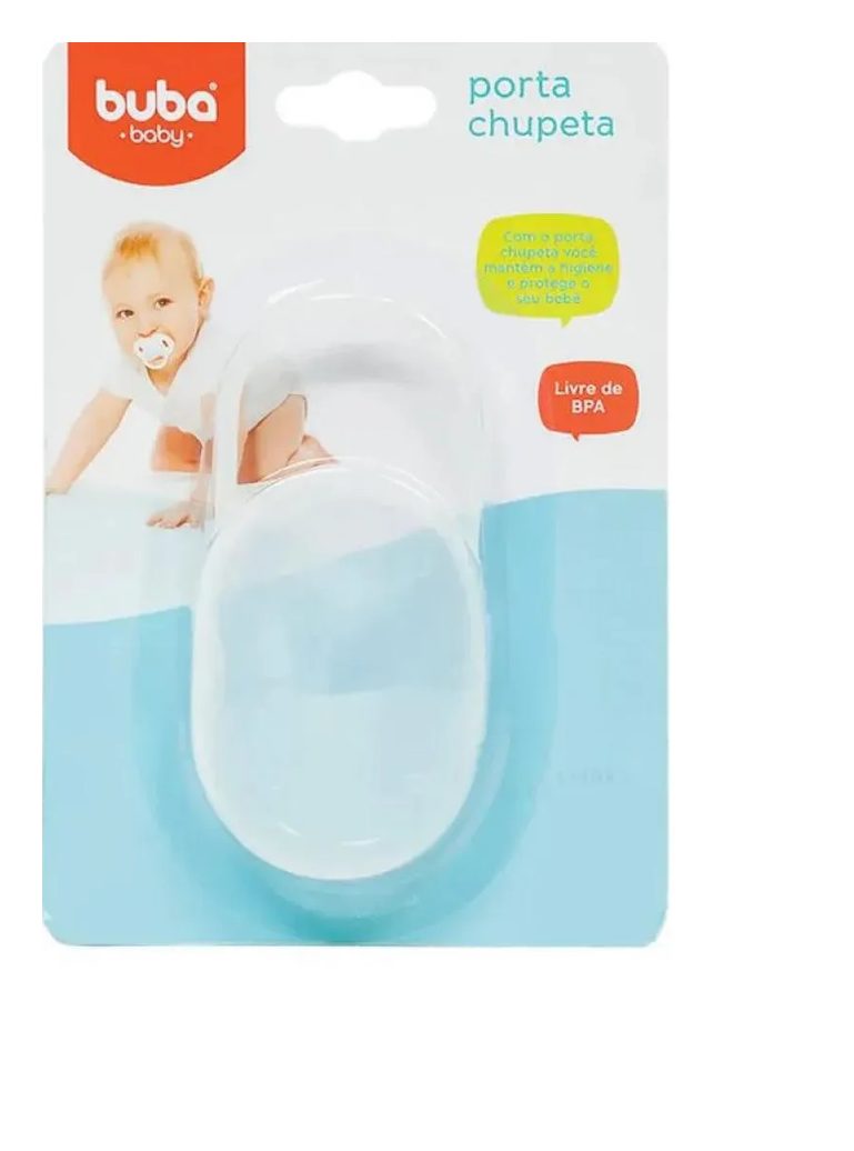Protetor De Chupeta Transparente Buba
