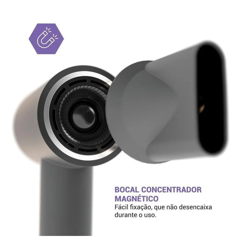 Secador De Cabelos Philco 1600W 4 Temperaturas Psc3600 220V