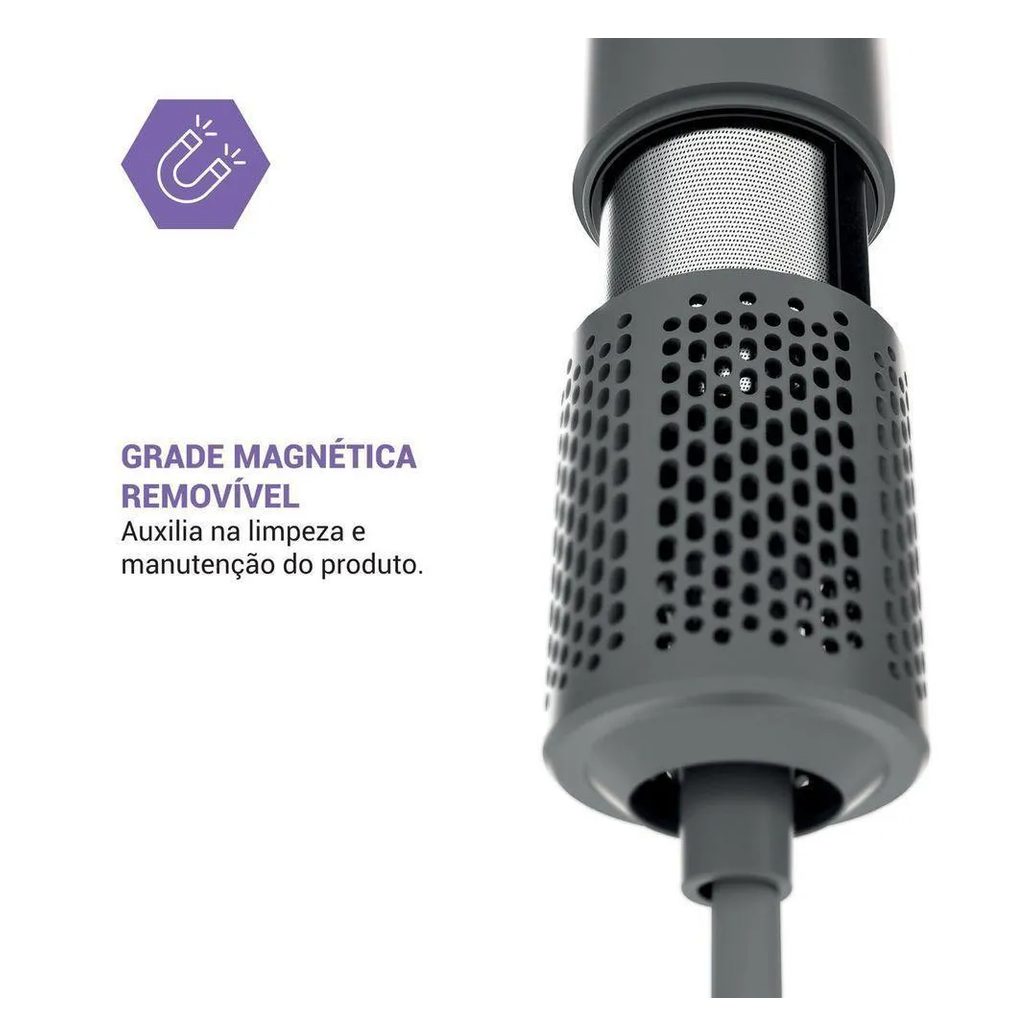 Secador De Cabelos Philco 1600W 4 Temperaturas Psc3600 220V