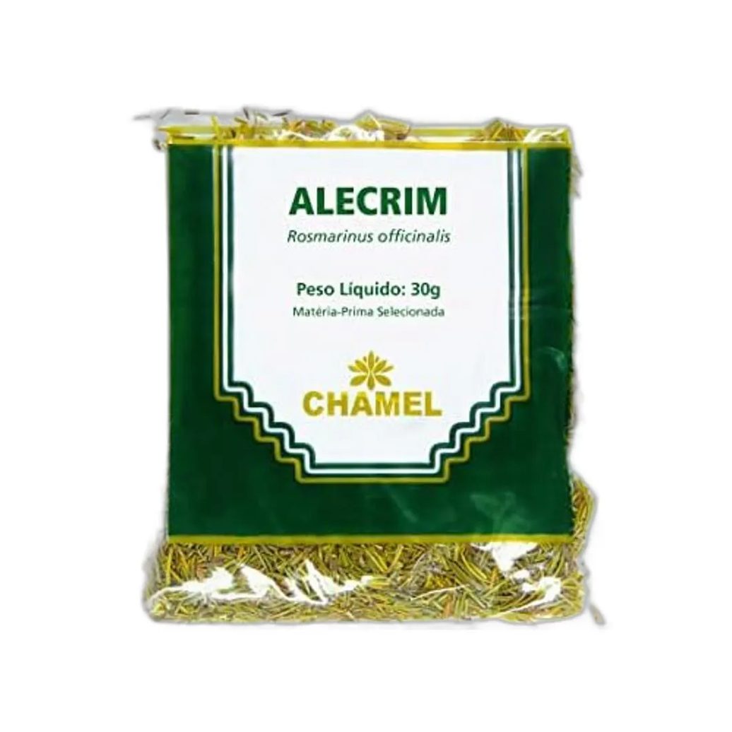 Chá Pacote Alecrim Folhas 30G - Chamel