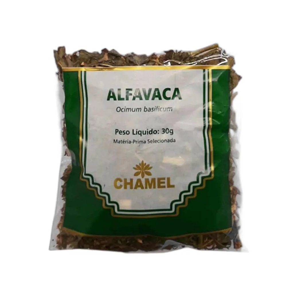 Chá Pacote Alfavaca Mista 30G - Chamel