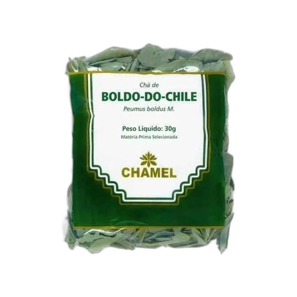 Chá Pacote Boldo Do Chile Folhas 30G - Chamel
