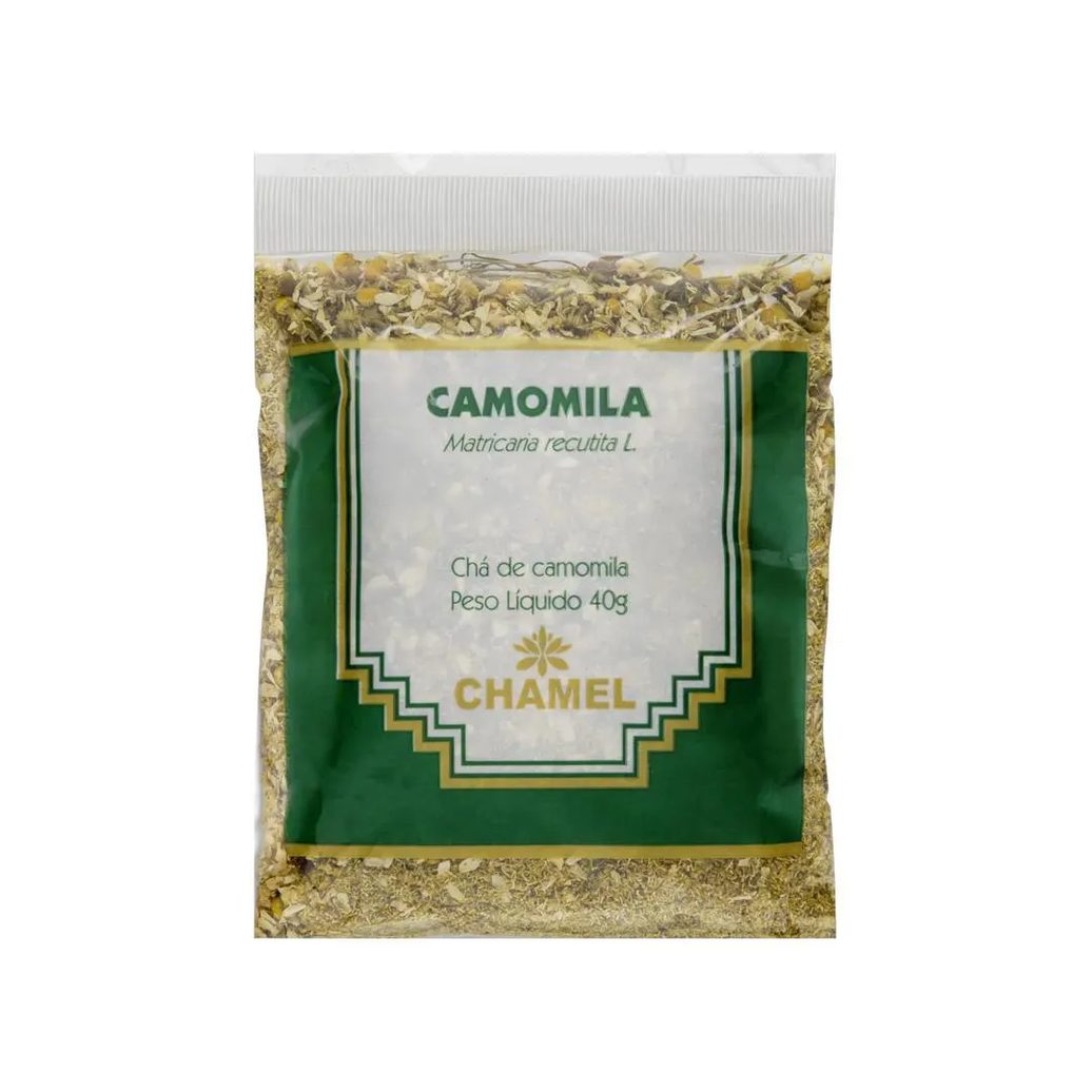 Chá Pacote Camomila Flores 40G - Chamel
