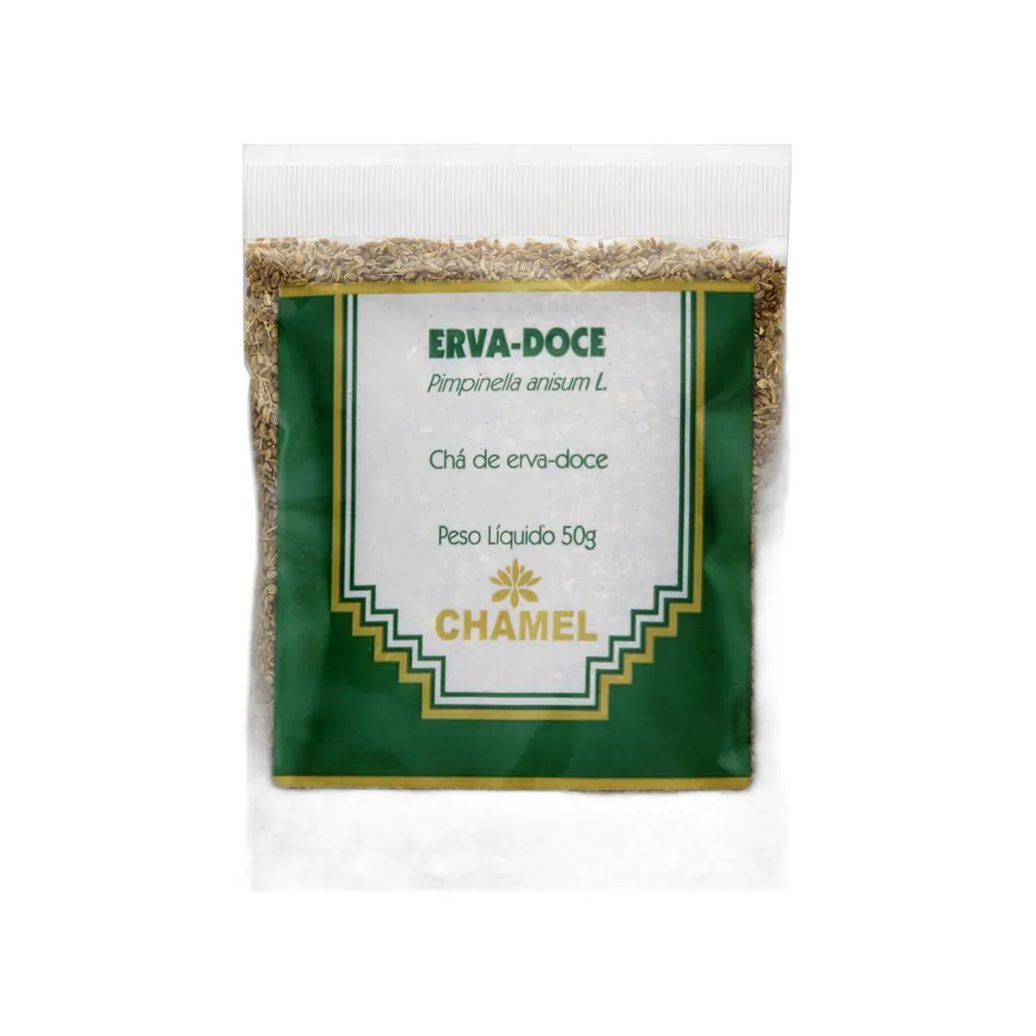 Chá Pacote Erva Doce 50G - Chamel