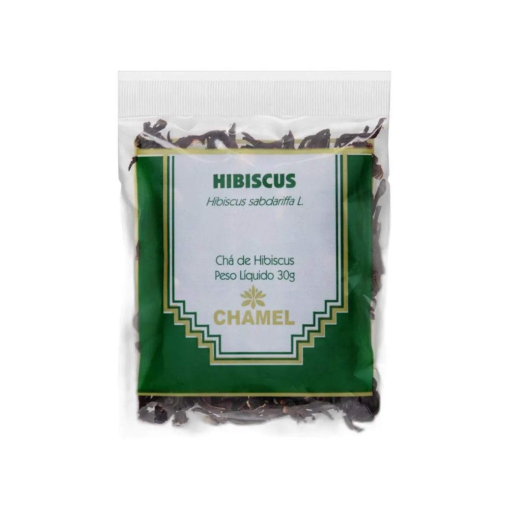 Chá Pacote Hibiscus 30G - Chamel