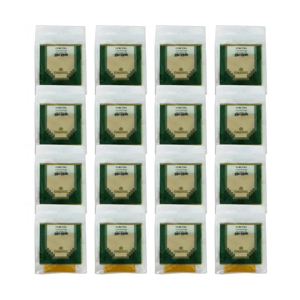 Kit 16X Pacote De Curcuma 30G - Chamel