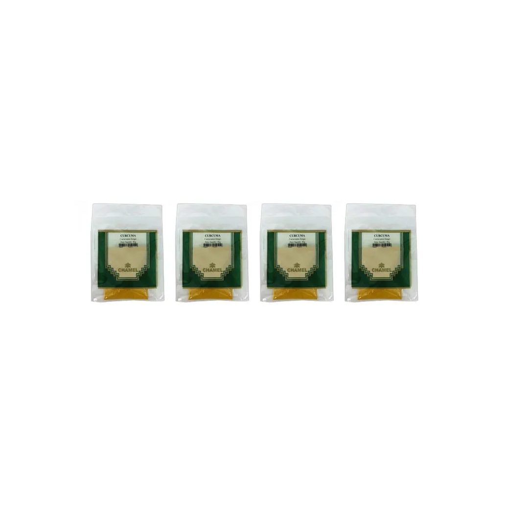 Kit 4X Pacote De Curcuma 30G - Chamel
