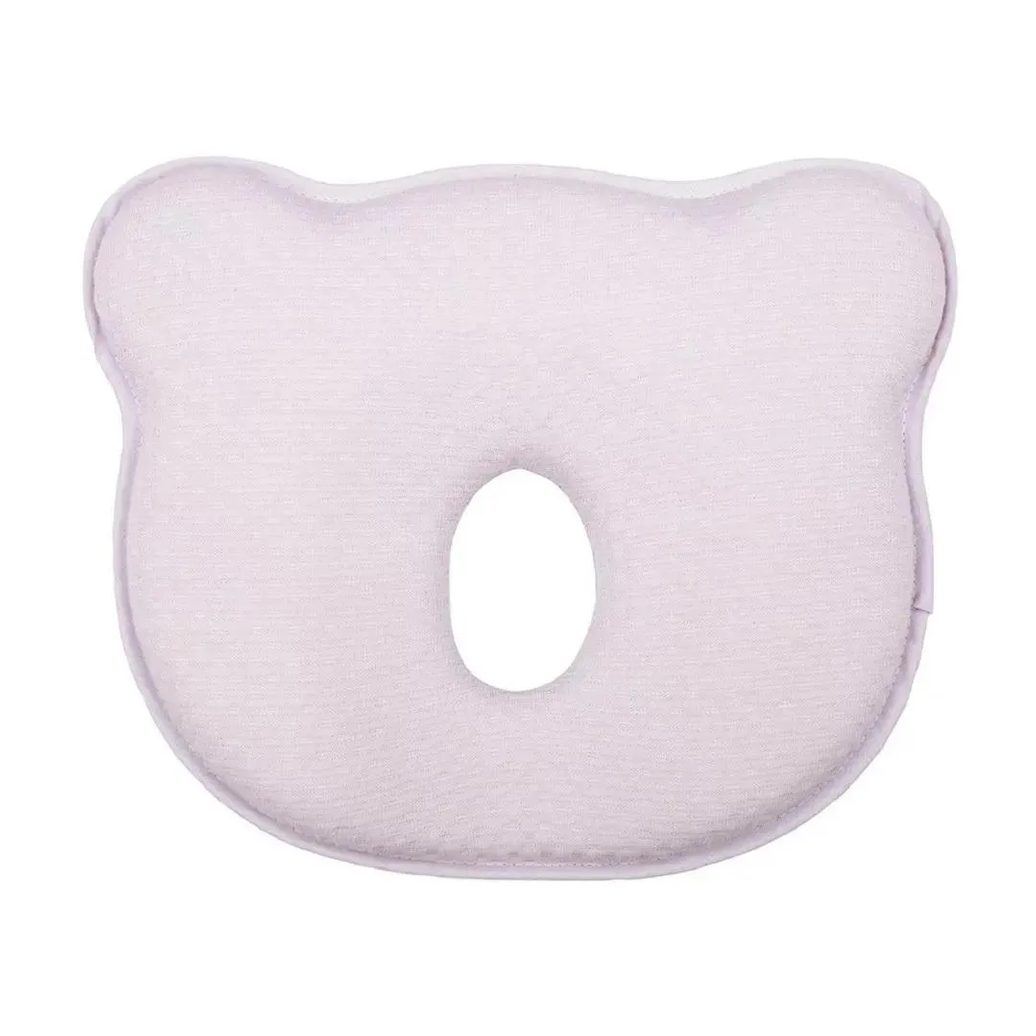 Travesseiro Anatômico Viscoelástico Urso Rosa +0M Buba