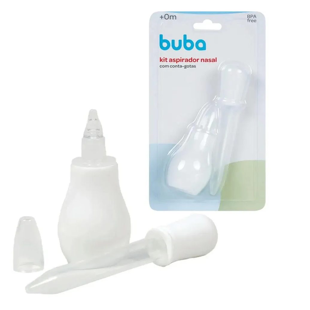 Aspirador Nasal + Conta Gotas Buba