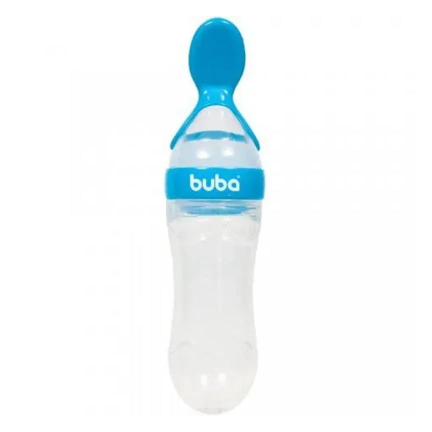 Colher Dosadora Para Papinha Azul Buba