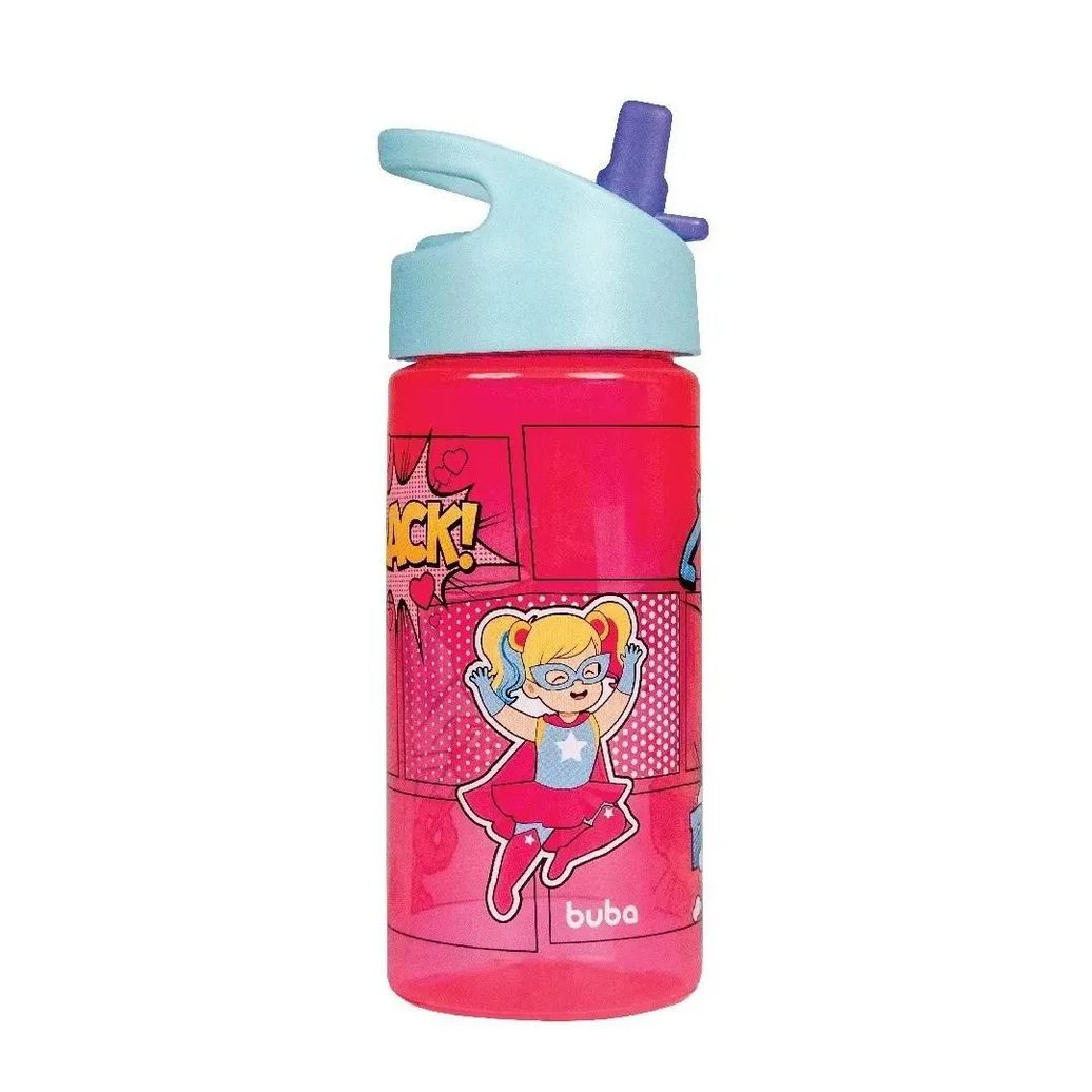 Garrafinha Herois 380Ml Rosa Buba