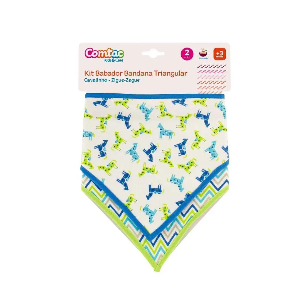 Babador Bandana 2Und Zigzag Comtac Kids