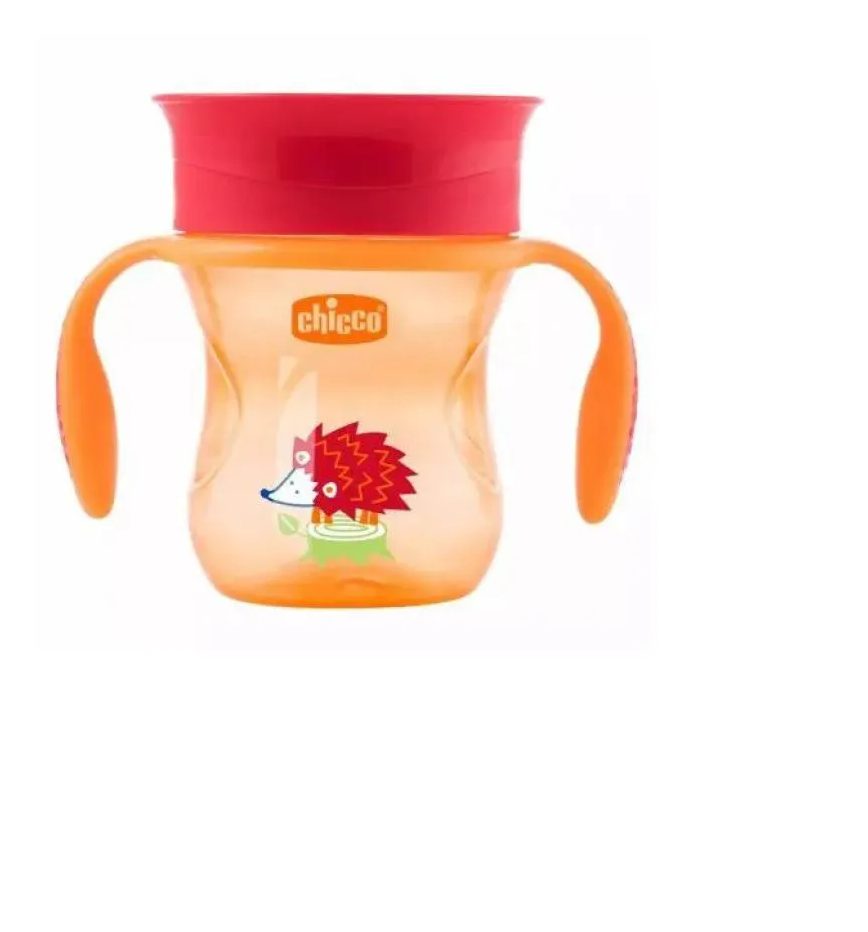 Copo Perfect Cup Laranja 200Ml +12M 360º Chicco