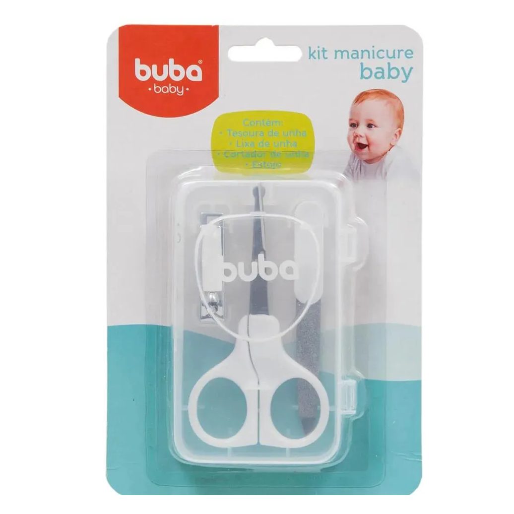Kit Manicure Baby com Estojo Buba