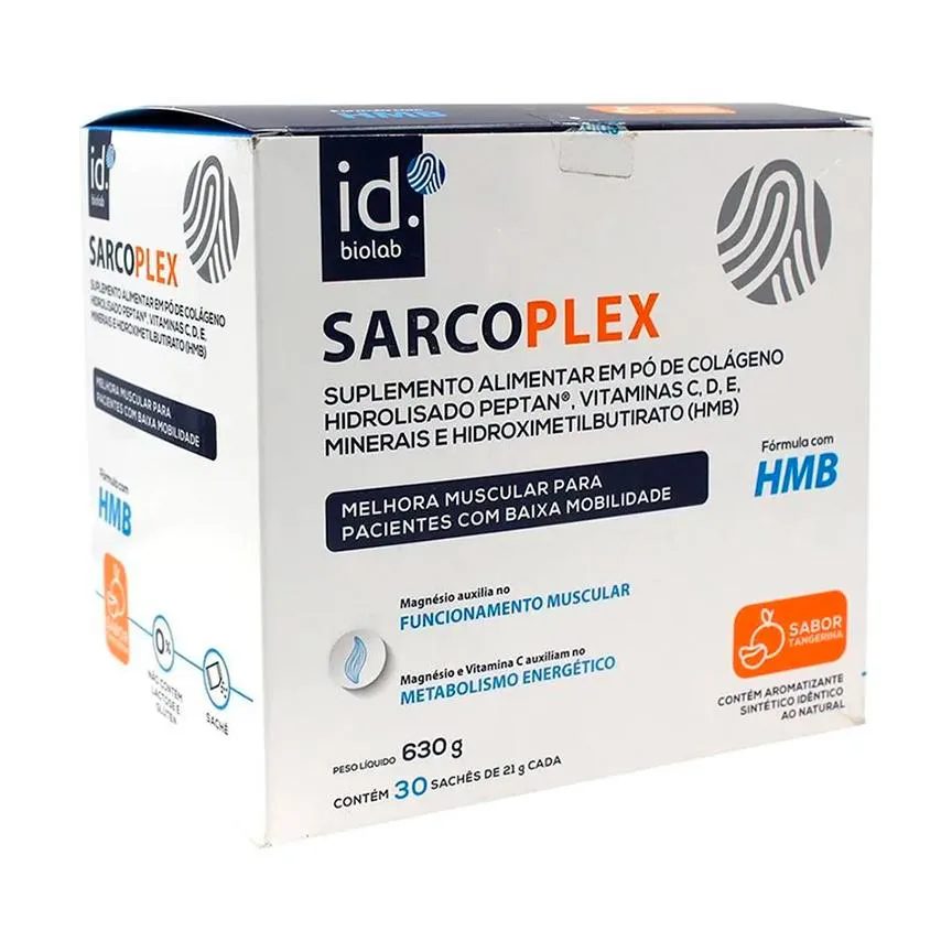 Suplemento Alimentar Sarcoplex 30 Sachês - Biolab