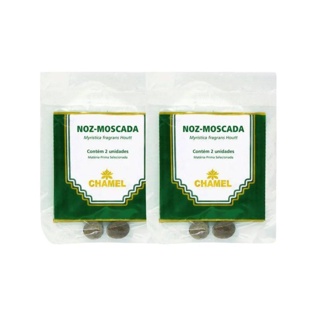 Kit 2X Pacote Noz Moscada Bola 2 Un - Chamel