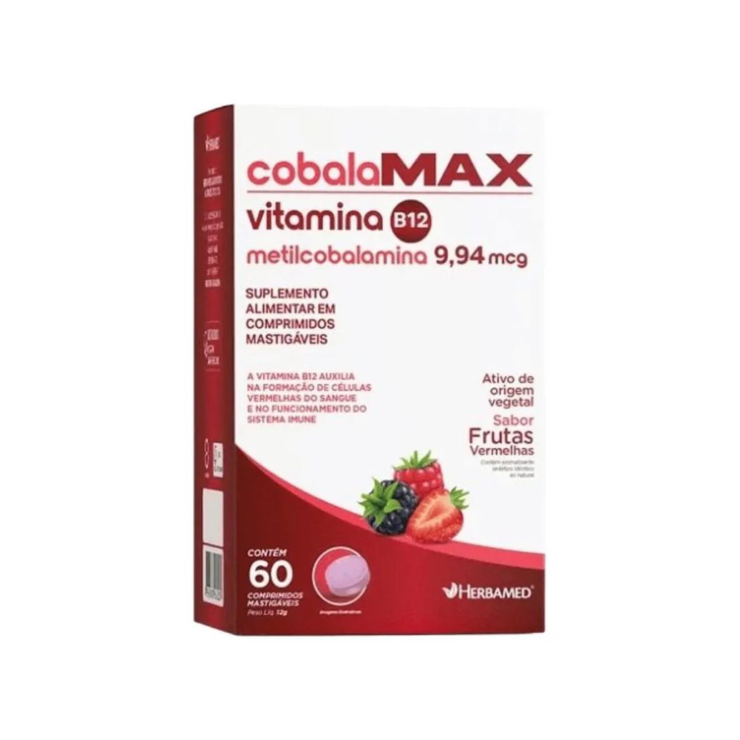 Vitamina B12 Metilcobalamina 60 Cpr - Herbamed