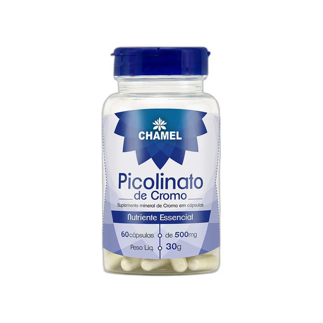Vitamina Picolinato de Cromo 60 Cps - Chamel