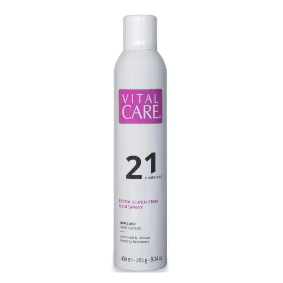 Hair Spray Vital Care Extra Super Firm 21 Horas 400Ml