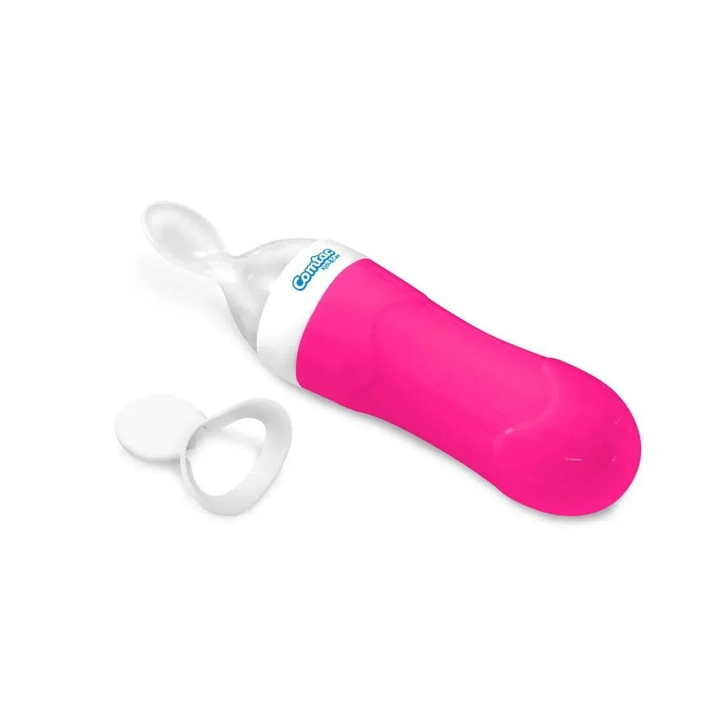 Colher Dosadora para Papinha Rosa Comtac Kids